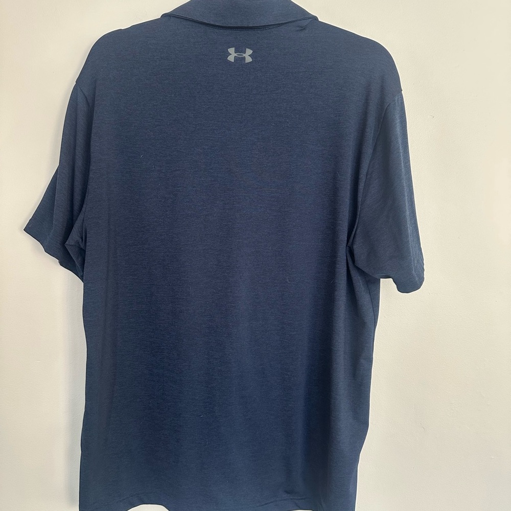 Under Armour Playoff Polo Short Sleeve Shirt Size L EUC - Picture 5 of 5